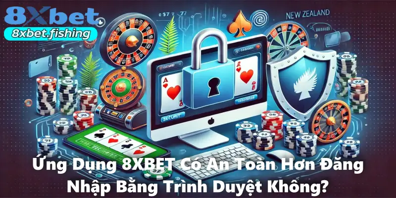 Ứng Dụng 8XBET Có An Toàn Hơn Đăng Nhập Bằng Trình Duyệt Không?
